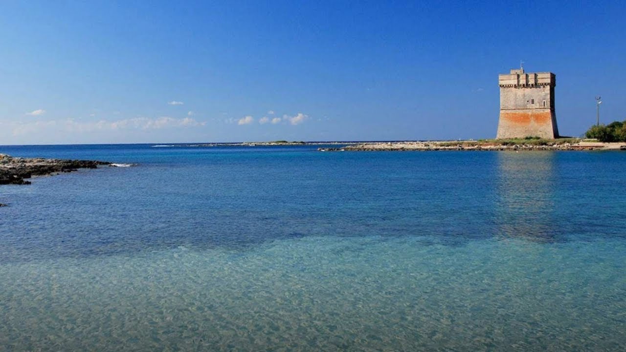 La spiaggia di Sant'isidoro, marina di Nardò nel Salento