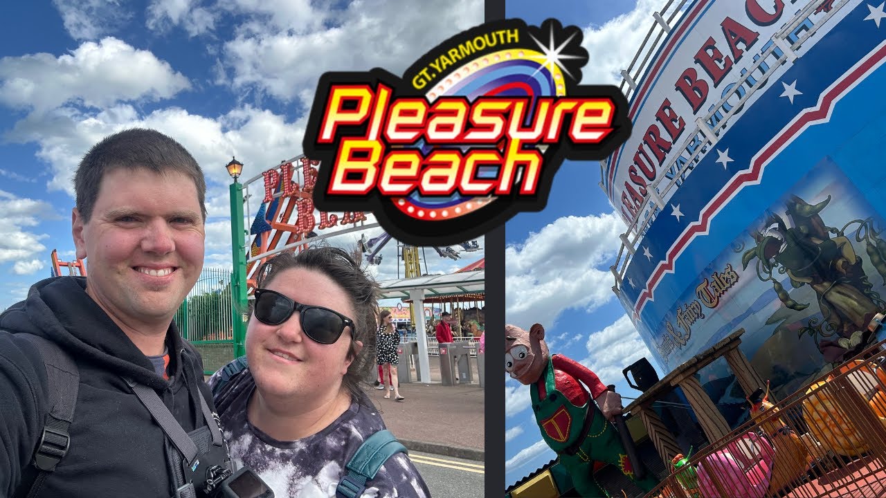 Great Yarmouth Pleasure Beach Vlog 2024 | First EVER Visit!