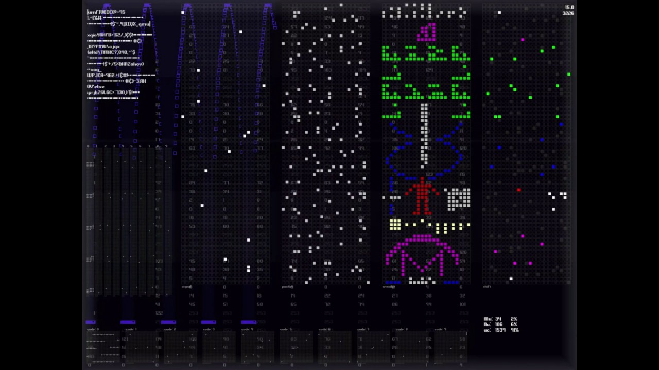 Exoconciencia (video capture - sample run)