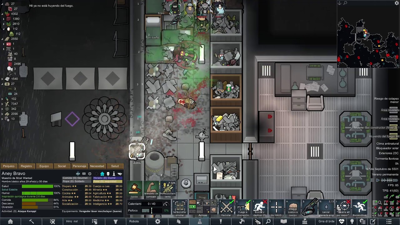 Jugando Rimworld | CONTRA EL VOID | NOVENO INTENTO :C