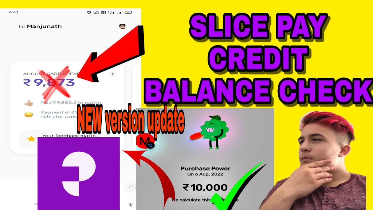Slice pay credit balance check New updated/ slice pay limit check @tradingmanja3515