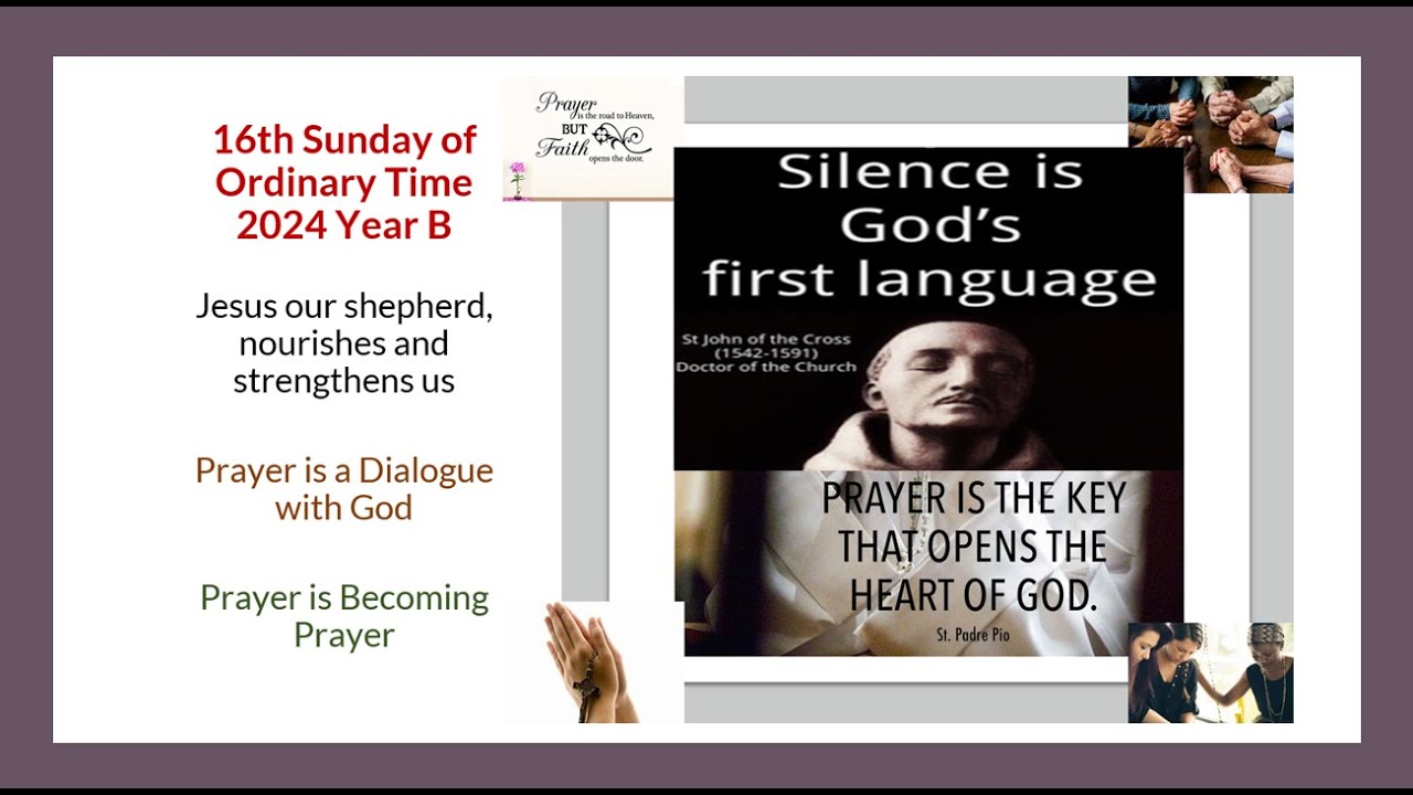 16th Sunday in Ordinary Time 2024 Year B Fr A Paul Homily (21st July 2024)