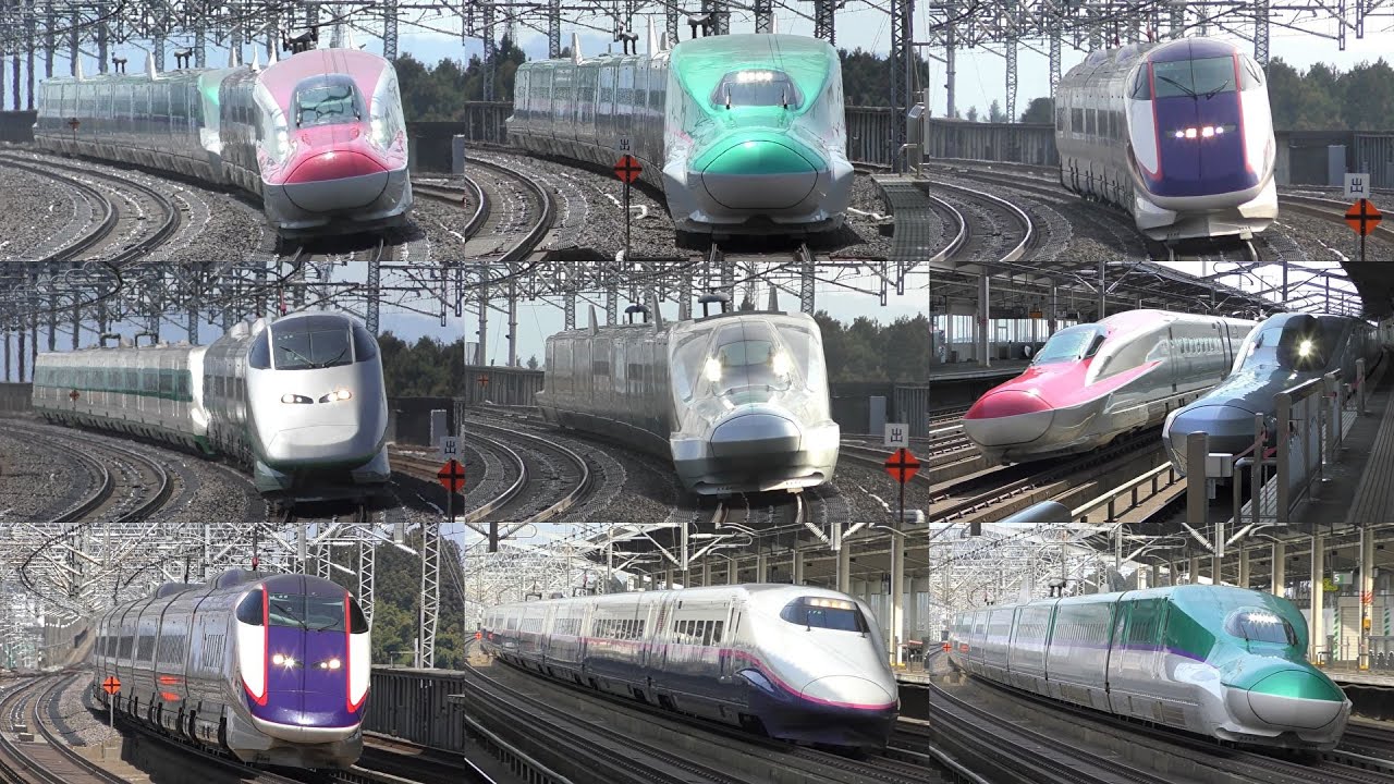 【大迫力の高速通過】レア車両の通過も！ 東北新幹線 那須塩原駅　発着・通過列車30連発！ 2023年4月 Tohoku Shinkansen High-Speed Passage Collection
