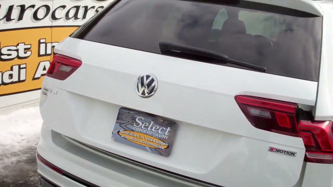 '19 Volkswagen Tiguan SEL R Line Low Mileage Sport Wheels 10447