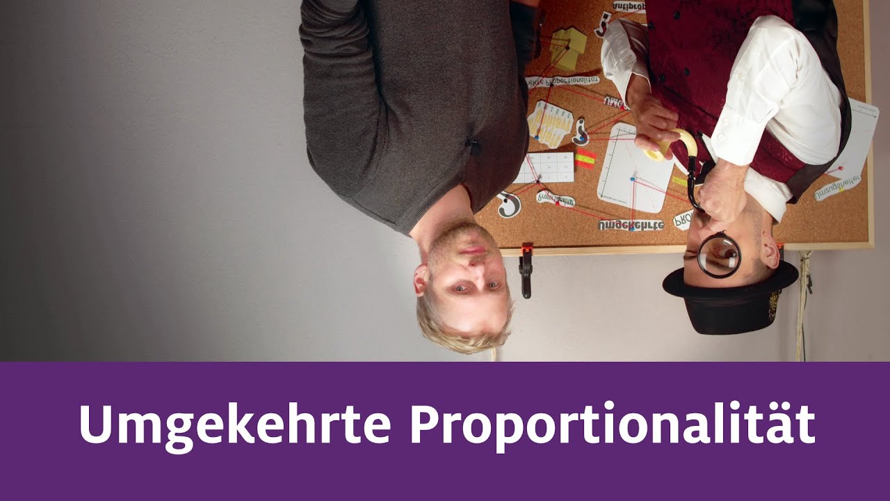 Umgekehrte Proportionalität mit Detektiv ~