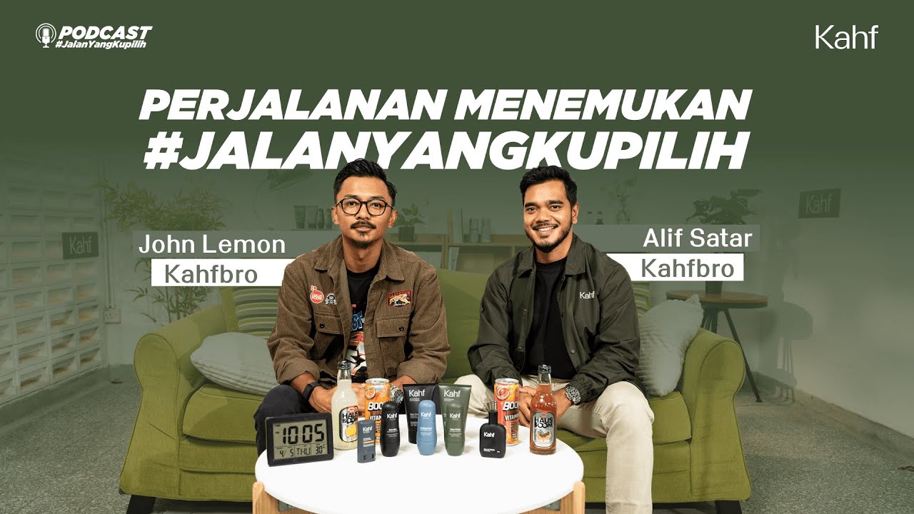 Podcast #JalanYangKupilih with Alif Satar and John Lemon!
