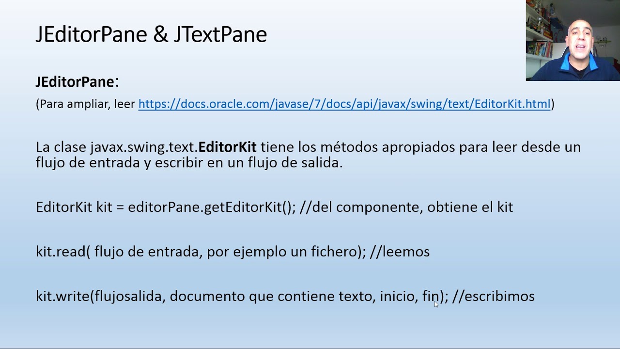 Uso de JEditorPane & JTextPane en NetBeans - 1ª parte