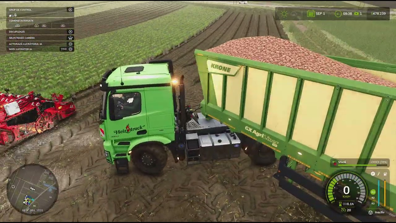 Farming Simulator 25_Recoltăm sfecla🌦️🚜