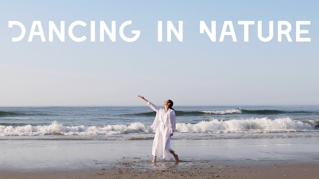Dancing in Nature (54 years old) - Dance Improvisation Video | Nataliya Bondar-Shelest