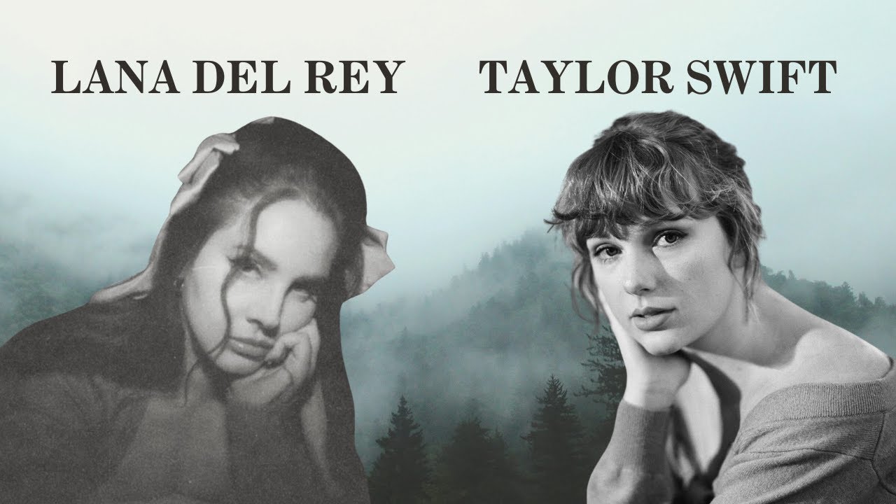 taylor swift and lana del rey's top cozy hit songs | 2 hour lofi instrumental mix