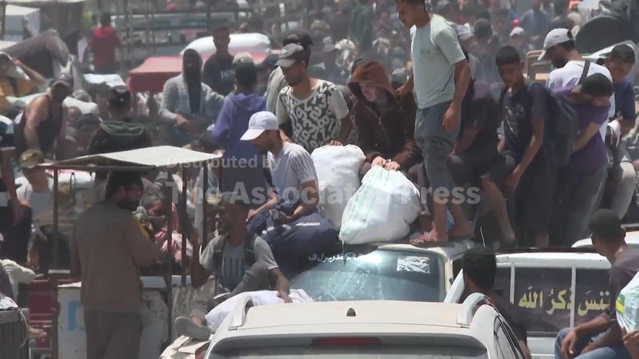 Israeli forces accused of firing towards crowds going to food distribution point in Gaza