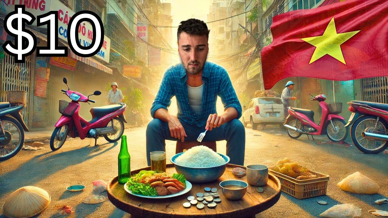 Can I Survive 24 Hours on a Vietnamese Wage? $10 Challenge