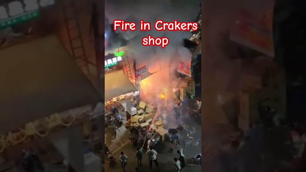 fire in crackers shop @ hyderabad #diwali #crackers #shortsvideo #hyderabad #viralvideo #viralshorts