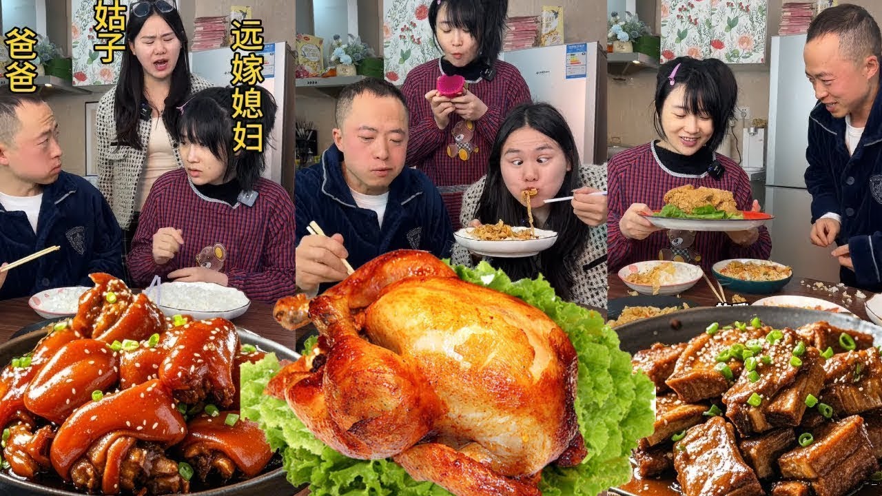 贪吃的亲女儿抢走养女鸡蛋，爸爸用一招让她乖乖交出所有饭菜，让他什么都吃不到【王大爷的夫妻日常】