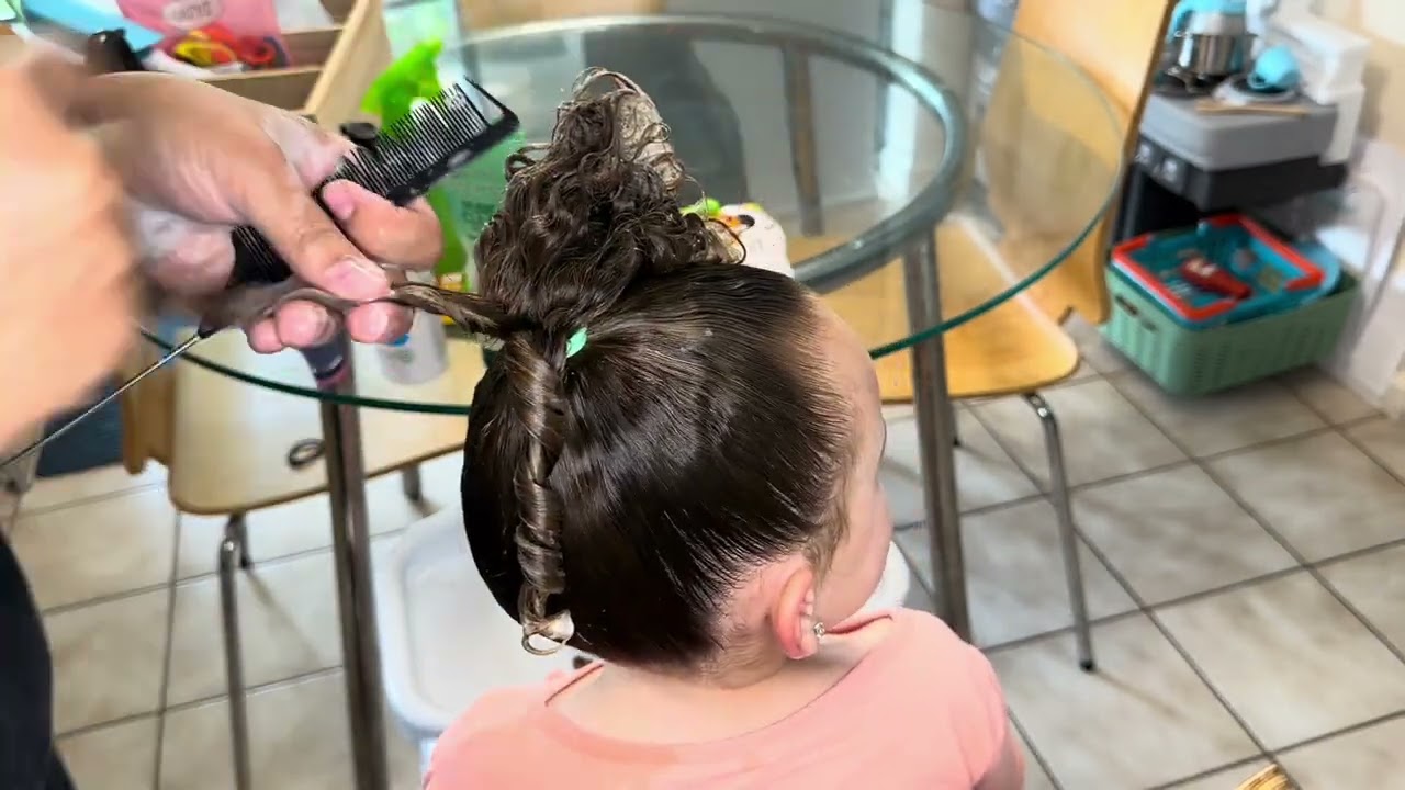 SoCozy Kids Sensitive Styling Foam Review and Toddler Curly Hair Tutorial