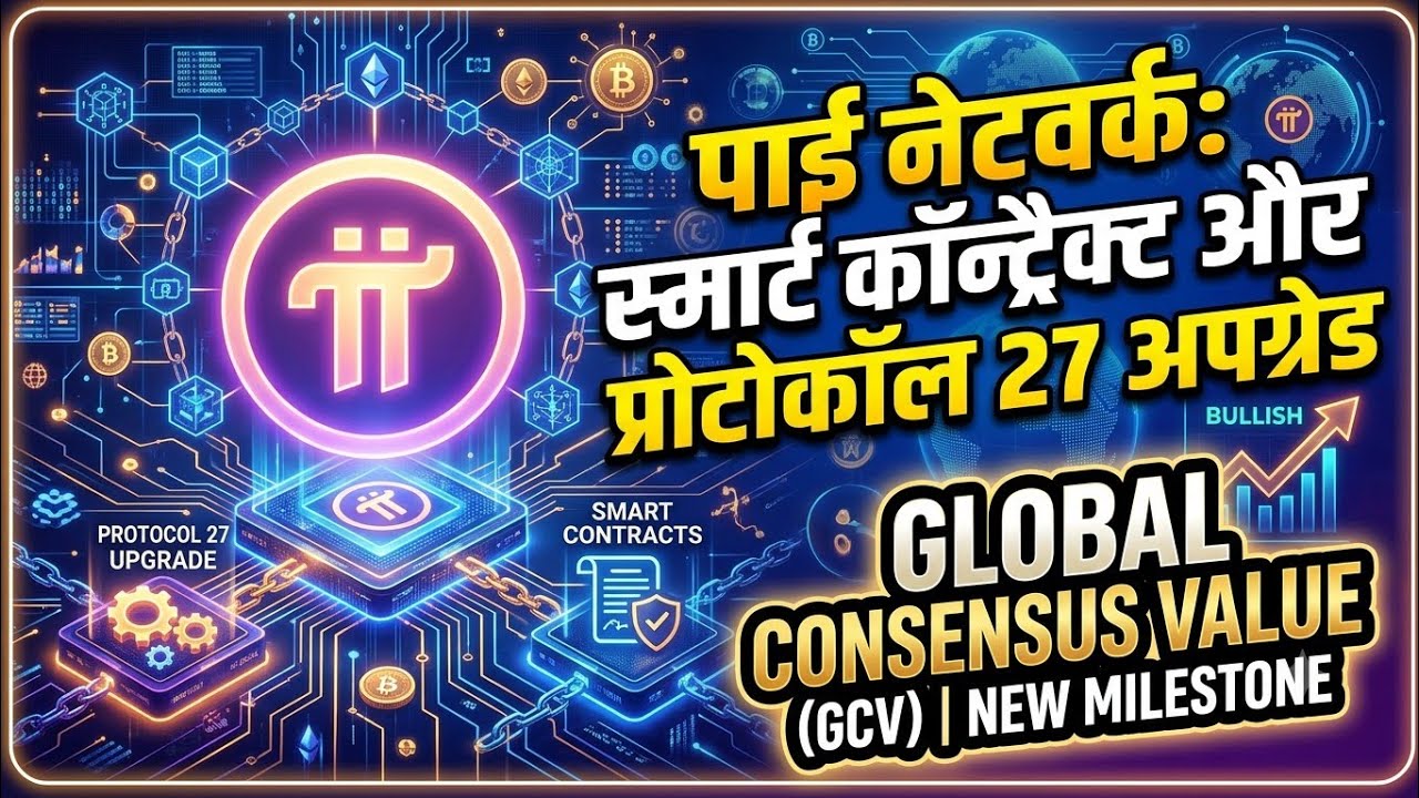 पाई नेटवर्क: स्मार्ट कॉन्ट्रैक्ट और प्रोटोकॉल 27 अपग्रेड.Global consensus value,cryptogcvpulse.💵