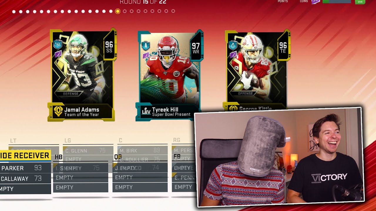 Слепой проект и игра с TDPressents!! Madden 20