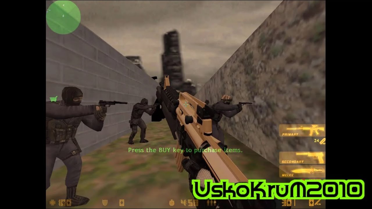 CÓMO INSTALAR Nuevas ARMAS y MAPAS en COUNTER STRIKE 1.6 (CS 1.6) | UskoKruM2010