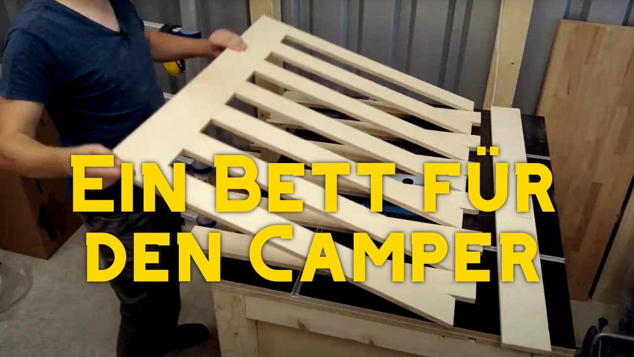 Ein ausziehbares Bett für den Camper · VW T5 Ausbau · 🚐 [Teil 3]