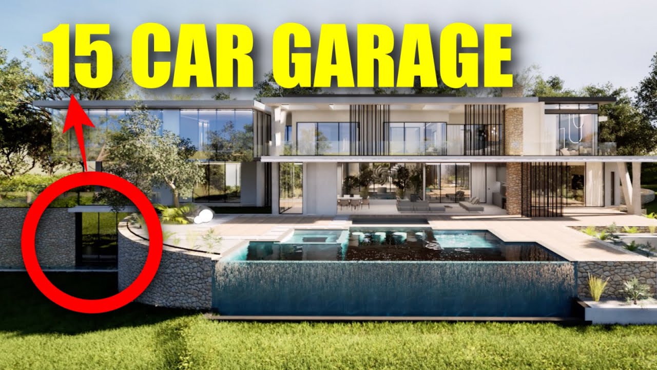 The Definition of Luxury! ... Would You Live in This Modern Coastal Mansion?