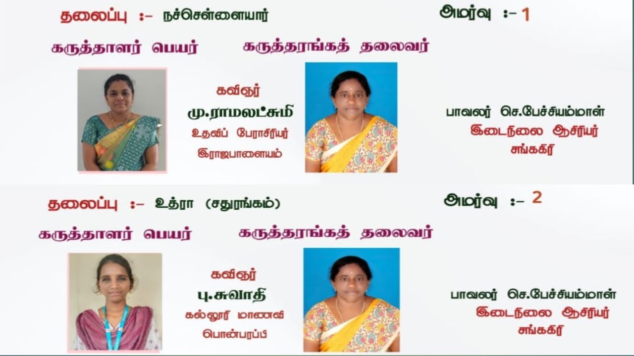 பாரதி பாவாணர் செந்தமிழ் வானம் உலக சாதனைப் பன்னாட்டுக் கருத்தரங்கம் நாள் :23
