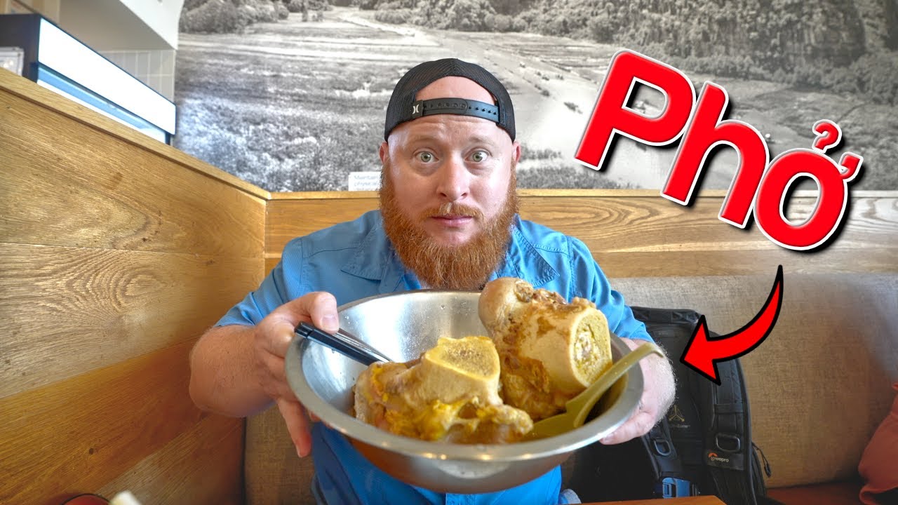 I can't believe this is how they serve Phở in America! // Dallas, Texas