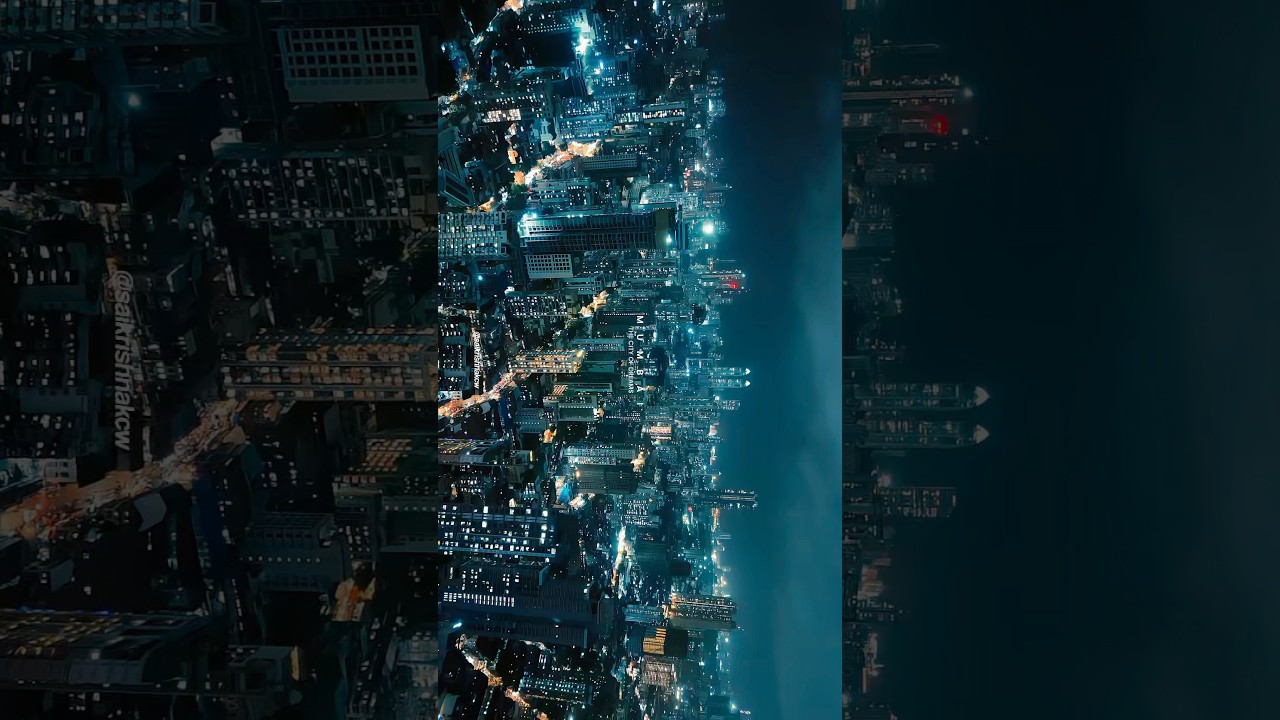 Mumbai Looks Like New York at Night!Stunning 4K Drone Footage | DJI Skyline Cinematic #mumbai