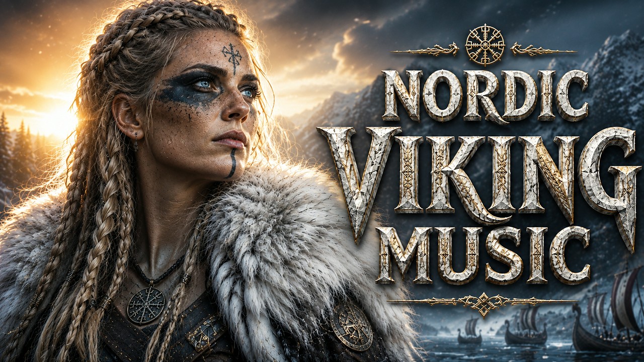 Viking Music Playlist ⚔️ Powerful Warrior Chants & Nordic Battle Drums