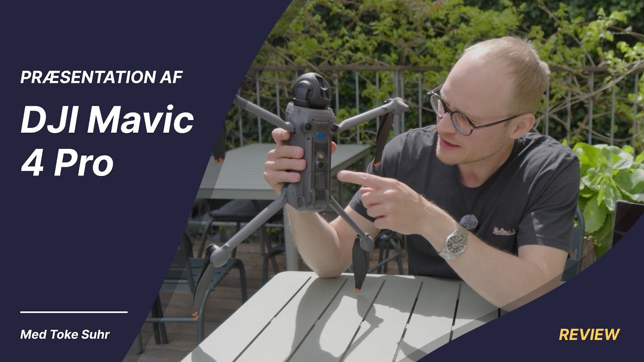 Præsentation af DJI Mavic 4 Pro | Droner.dk