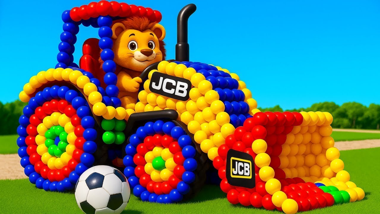 The mascot vibrato assistant JCB placed on the football field is popular, co-produced, and creative