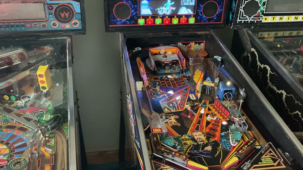 Bally Doctor WHO Pinball game in 2023