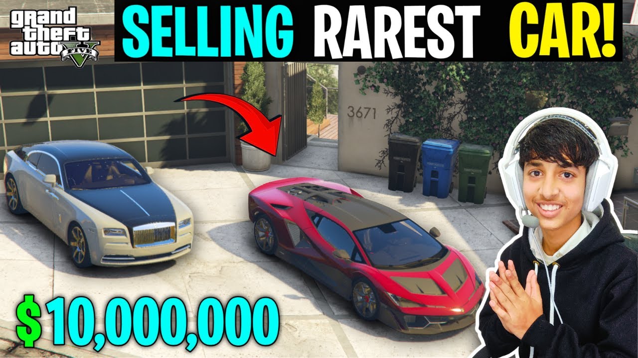 Selling $10,000,000 Worth of STOLEN RARE CARS in GTA 5! || GTA 5 GAMEPLAY #20