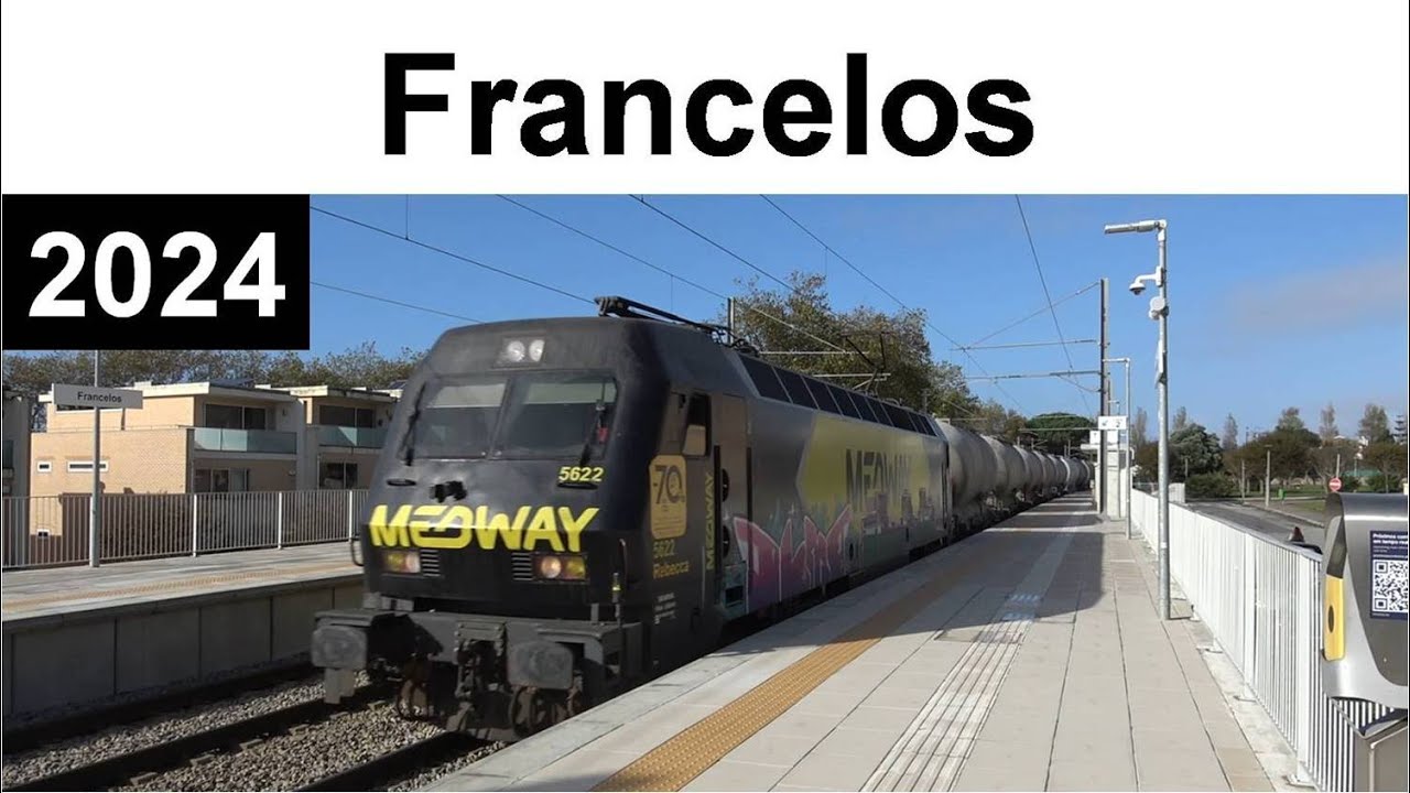 Estação de Francelos - Comboios de Portugal & MEDWAY Trains