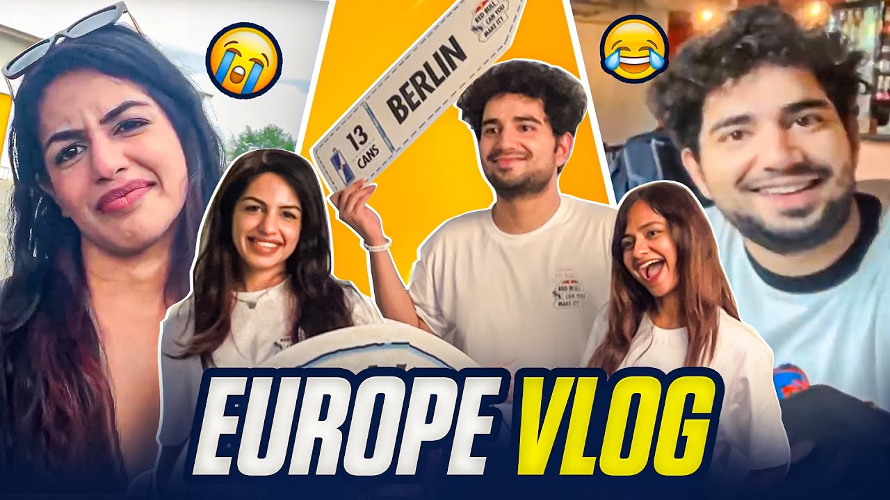 Европейский видеоблог (часть 2) 🤣💙 при участии @SamayRainaOfficial