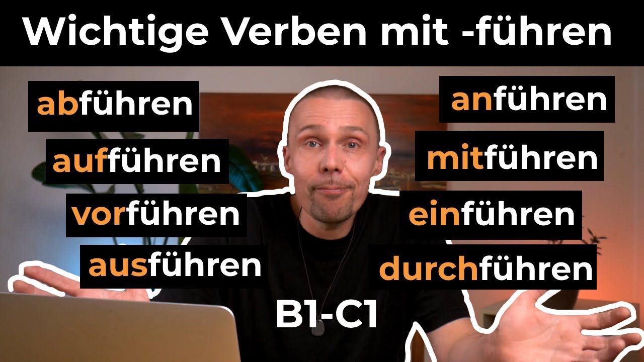Wortschatz für Profis - Wichtige Verben mit führen - B2/C1