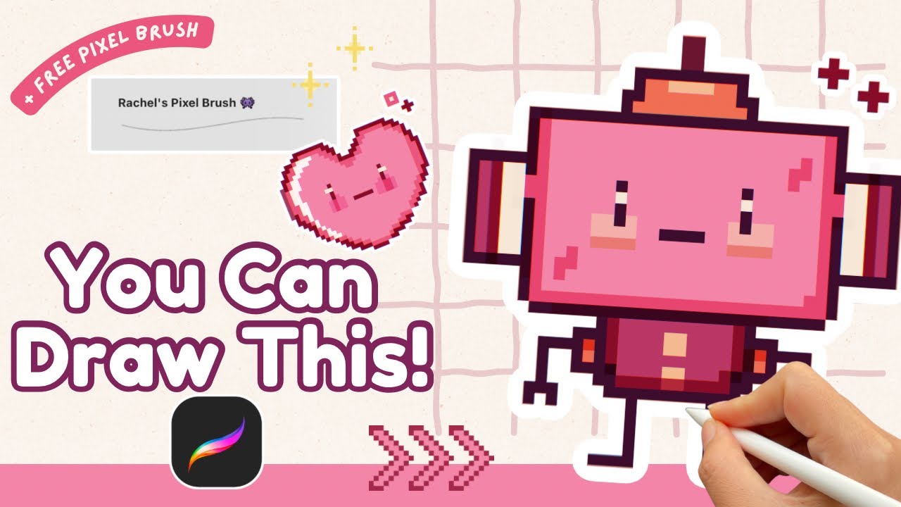 How to Make PIXEL ART in Procreate 👾✨| Full Beginner Guide
