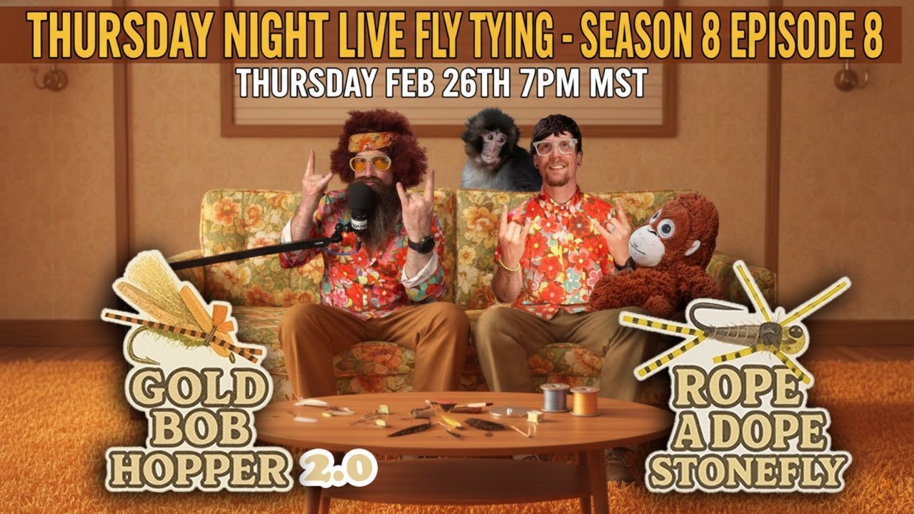 Tying the Gold Bob Hopper 2.0 & Rope-a-Dope Stonefly | Ep. 8
