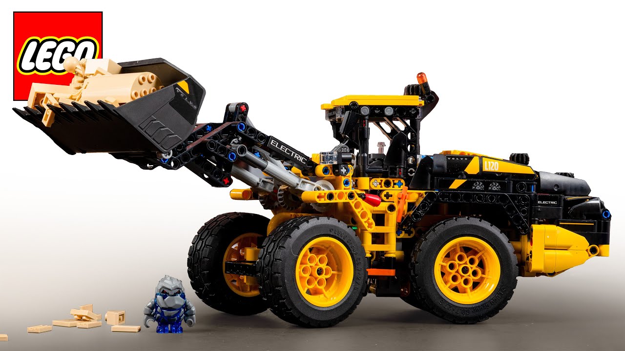 LEGO Volvo L120 Wheel Loader – Technic Speed Build