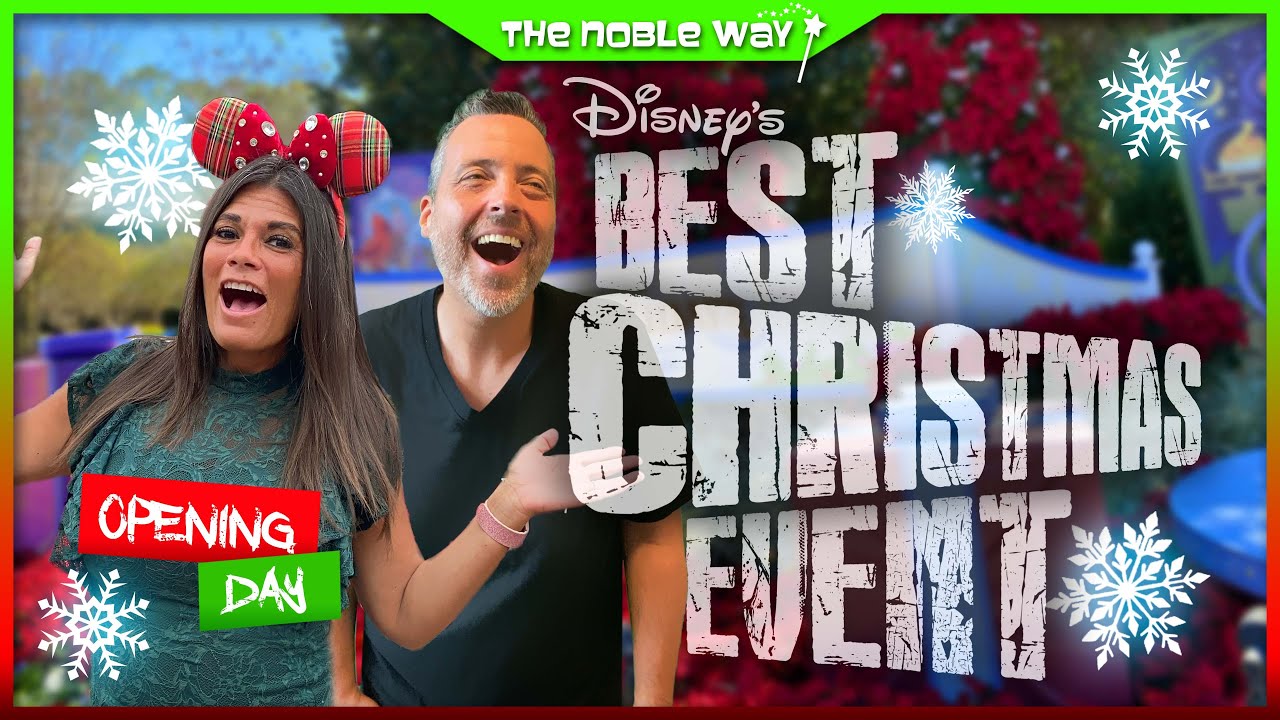 ЛУЧШЕЕ рождественское событие Disney! День открытия Epcot Festival of the Holidays 2025