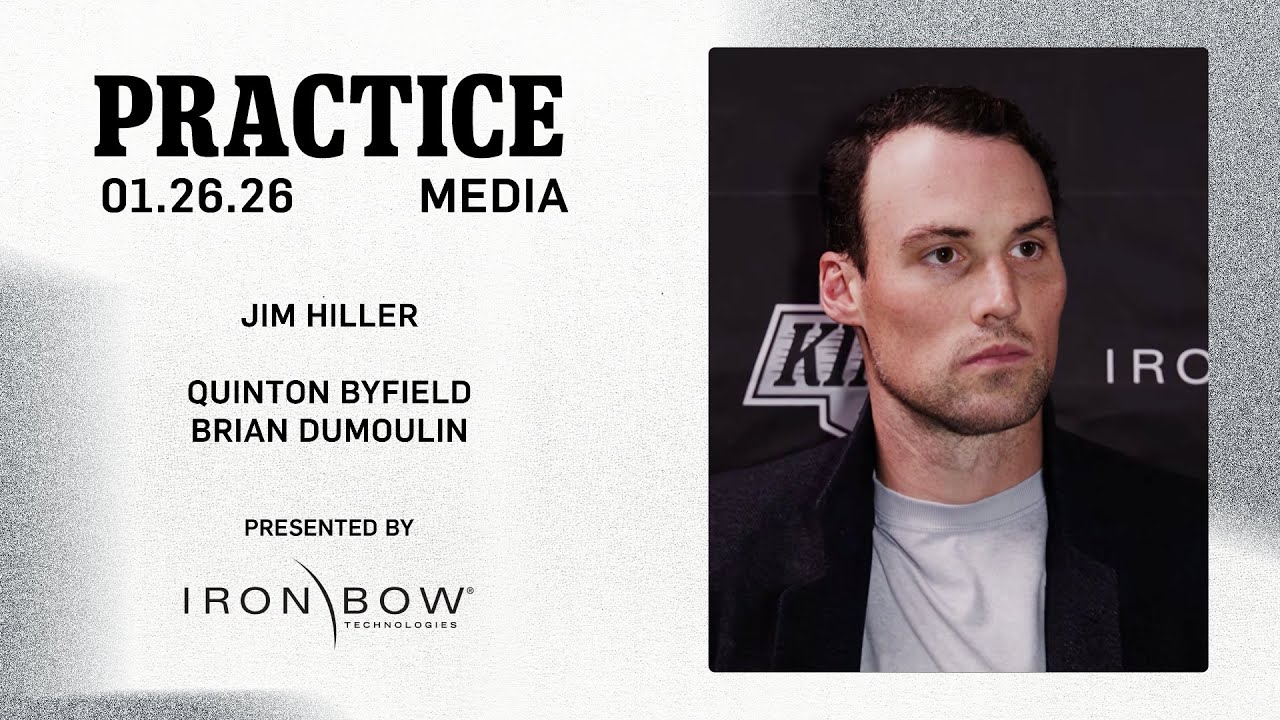 MEDIA: Brian Dumoulin, Quinton Byfield, and Jim Hiller | 01.26.26 in Columbus