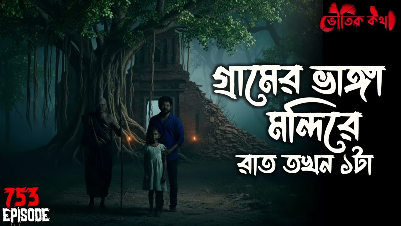 গ্রামের ধ্বংসাত্মক মন্দিরে রাত তখন ১টা | Voutik Kahini | Sotti Bhuter Ghotona | Bhoot Fm | Pretkotha