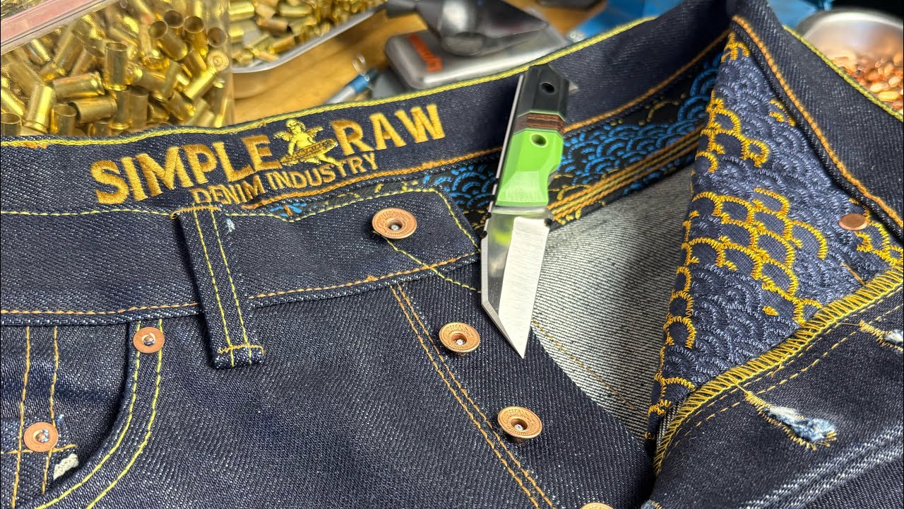 Simple and Raw  Best budget Selvedge Denim ￼