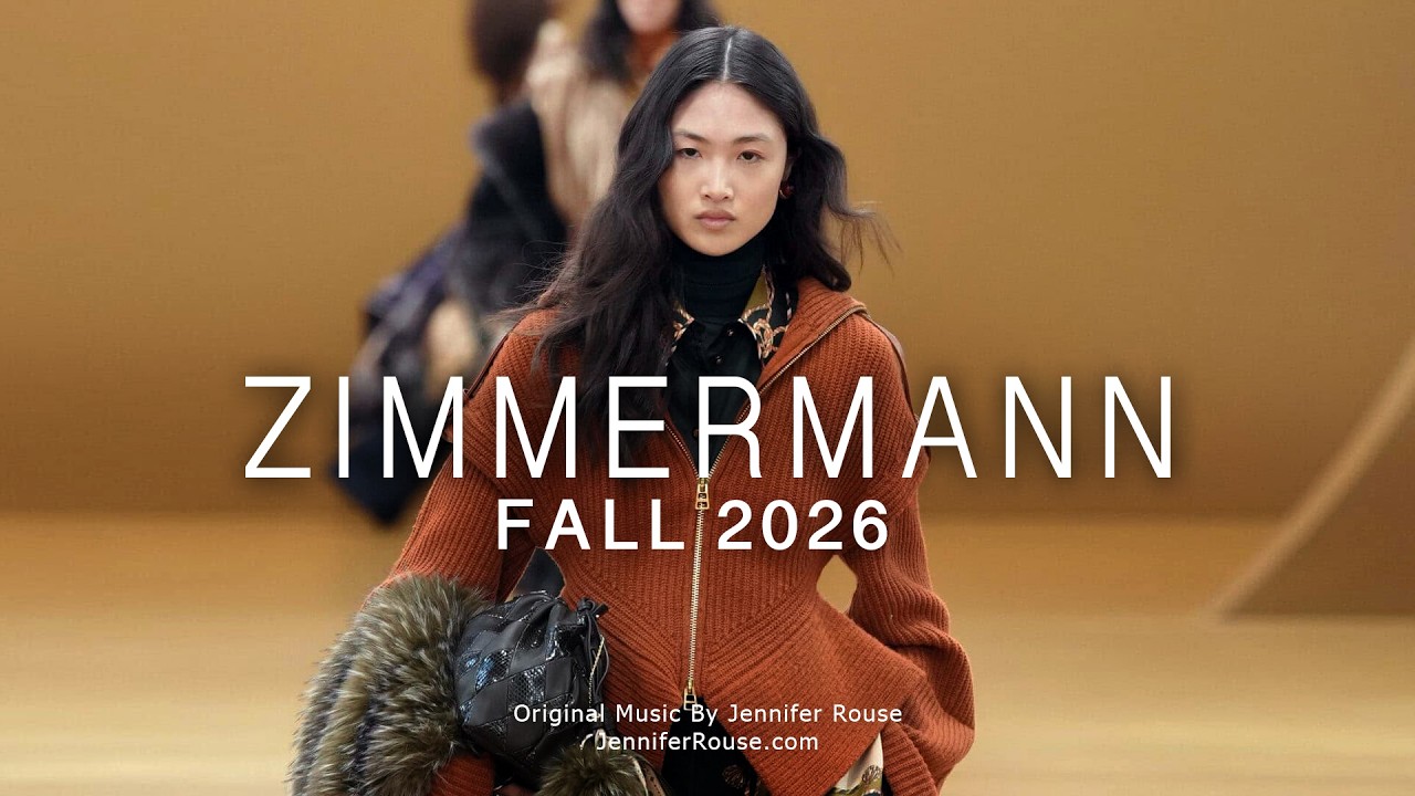 ZIMMERMANN 2026 Fall Fashion Show - Paris Fashion Week - Original Music By Jennifer Rouse