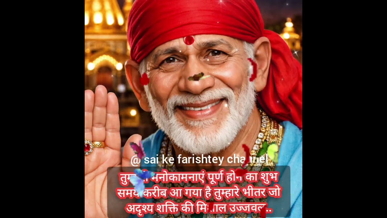 🔱तुम्हारी मनोकामनाएं पूर्ण होने का शुभ समय करीब आ गया है तुम्हारे भीतर💯☝🏻SAI AMRIT SANDESH 14/2/2026