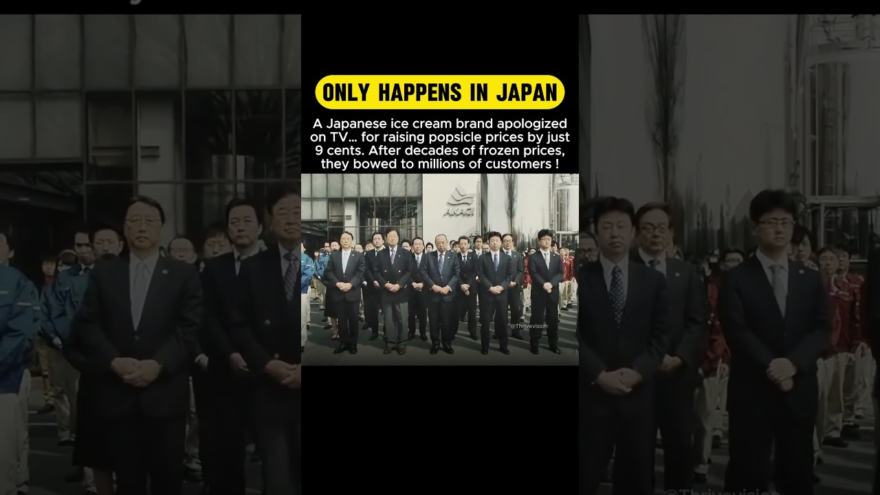 Japan&rsquo;s Ice Cream Apology | A Nation&rsquo;s Respect for Customers #shorts #japan #culture