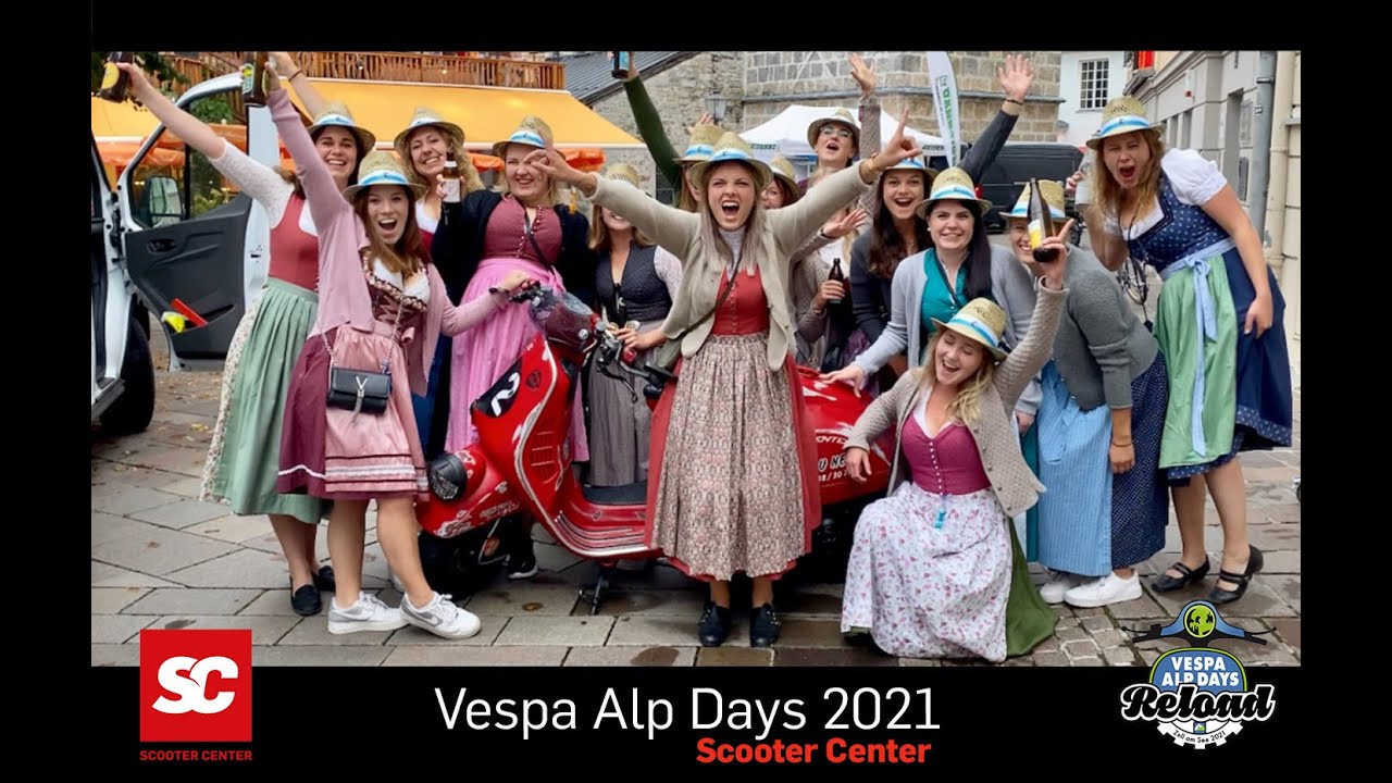 Scooter Center bei den Vespa Alp Days 2021 in Zell am See