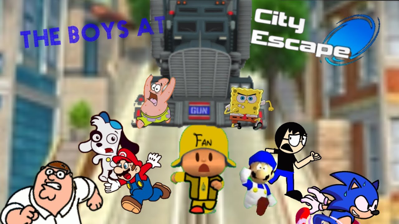 THE BOYS AT CITY ESCAPE!!! Original Video by: ​⁠@JRSCosmicStars , Music Belongs to: @AacroX .