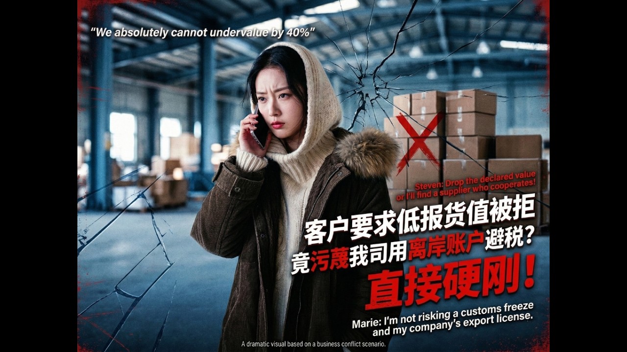 【商务外贸英语】竟污蔑我司用离岸账户避税？直接硬刚！