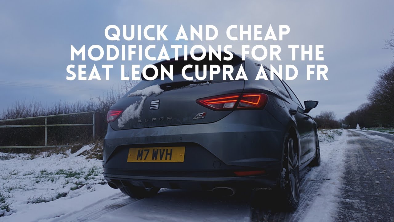 Быстрые и недорогие модификации для Seat Leon Cupra и FR