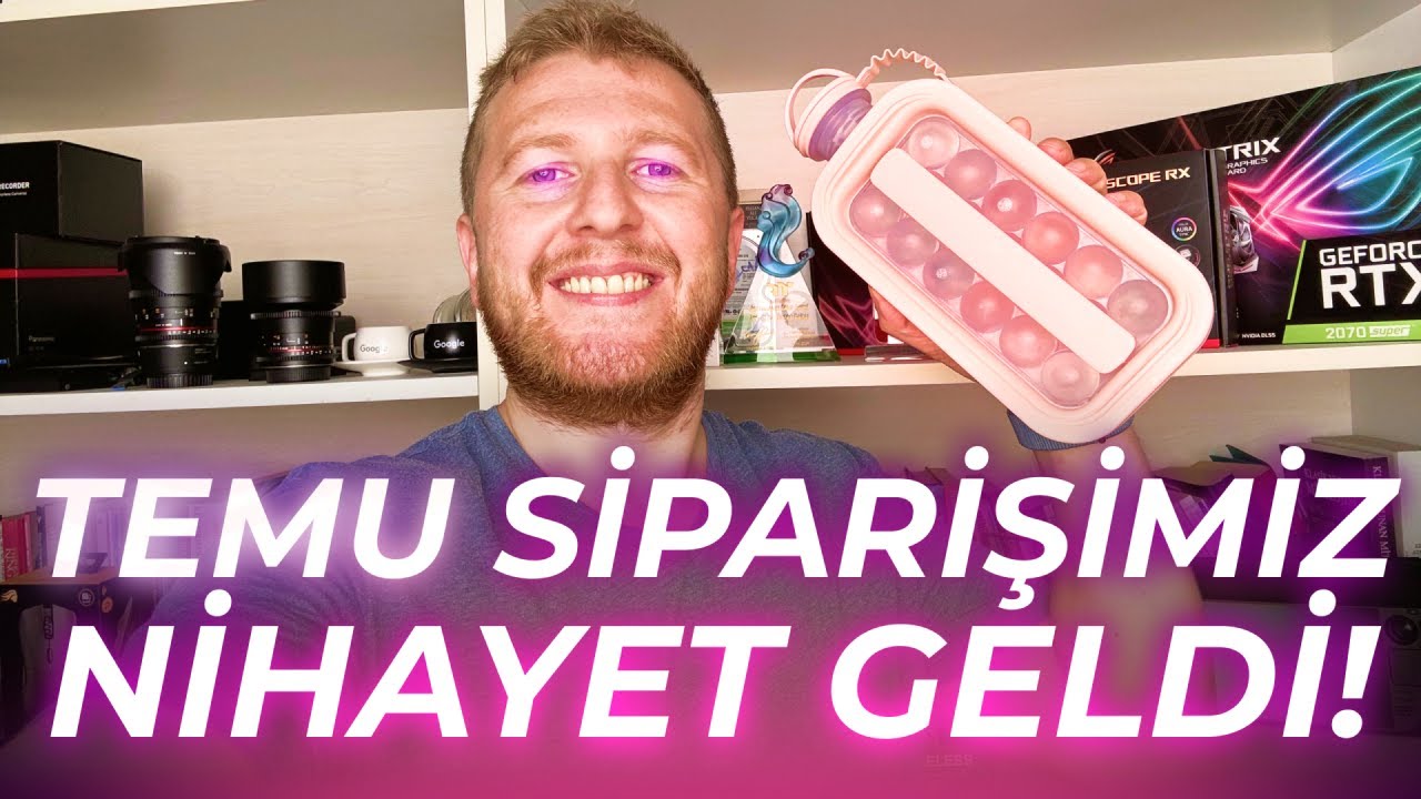 Temu Siparişimiz Geldi! Ürünlere Bakıyoruz